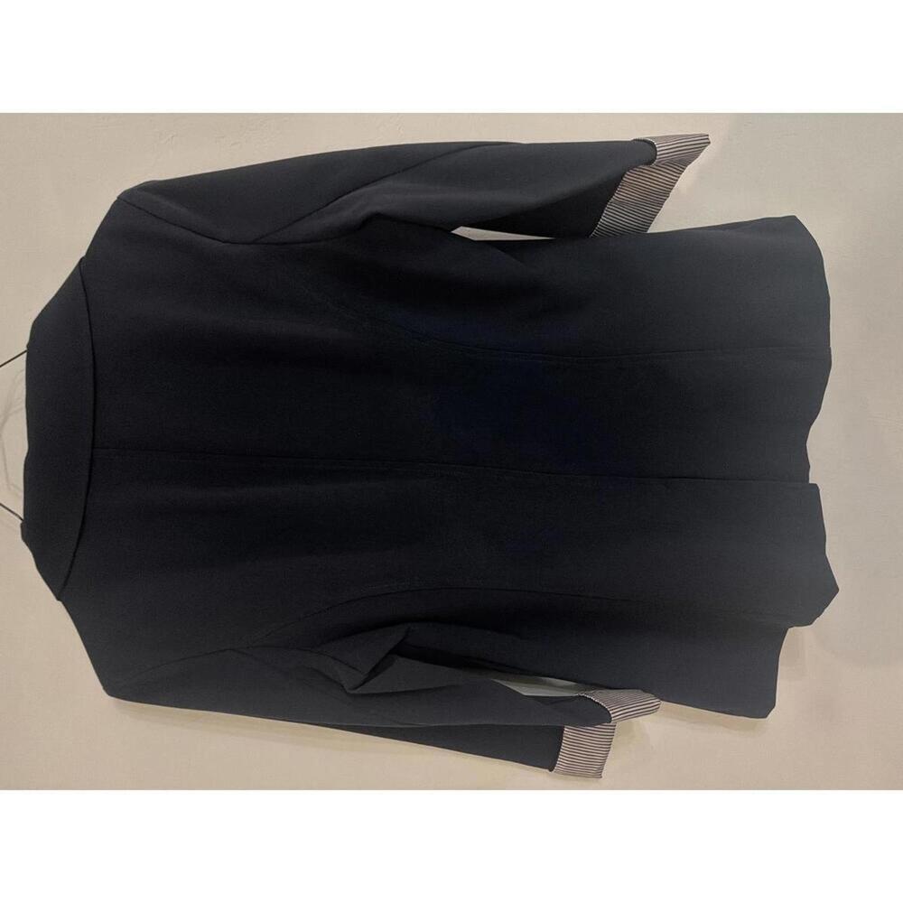 I.N. San Francisco Navy Blazer with Striped Cuff Detail XL - Picture 4 of 4